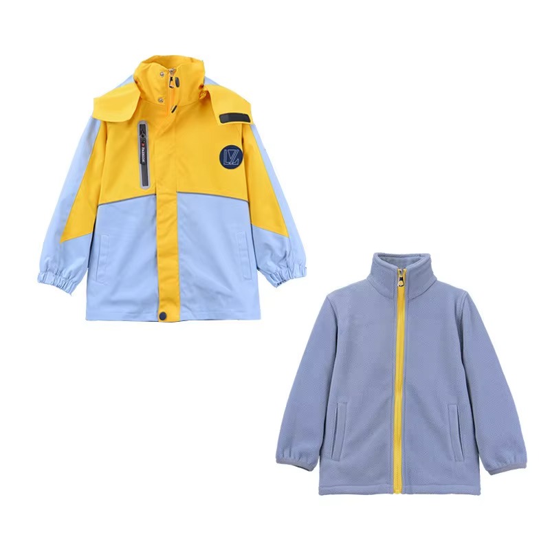 Two-Piece School Uniform Jacket System | Customizable Outerwear for Educational Institutions