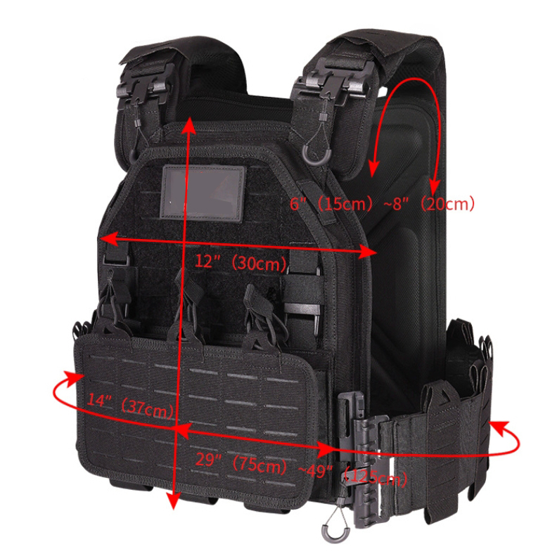 Gilet pare-balles tactique multifonctionnel Nij IIIA