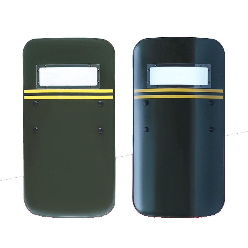 Bouclier vert d'émeute d'équipement de protection du PC FRP d'armée