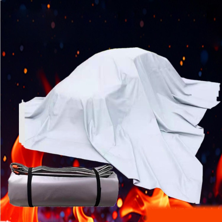 Couverture de feu de voiture de bouclier d'or