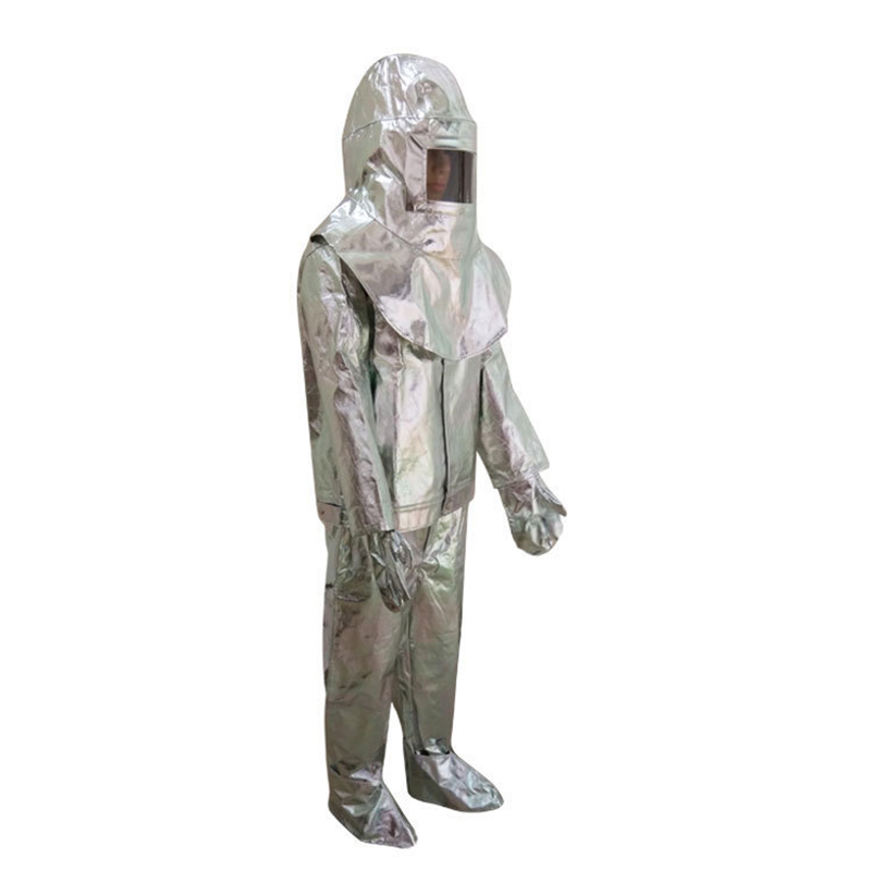 Vente totalement fermée de costume d'isolation incendie de papier d'aluminium en vrac