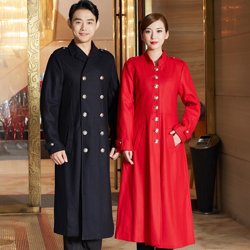 Manteaux formels longs d'hôtel | Tenue de cérémonie d'hiver | Fournisseur premium